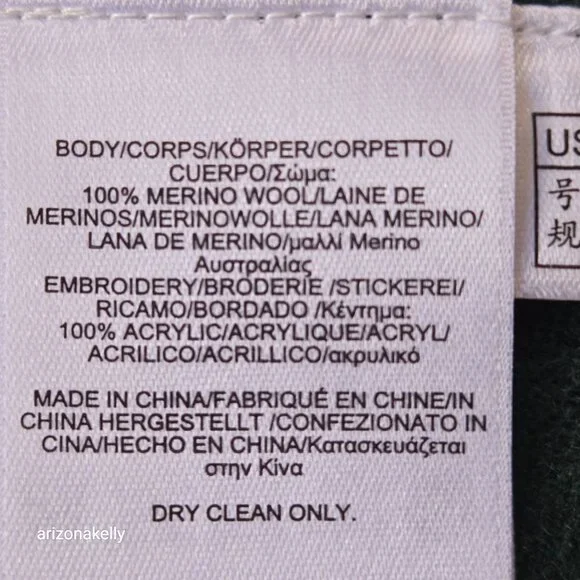 NWT Brooks Brothers Extra Fine Merino Embroidered Blazer Green Floral - Picture 12 of 13